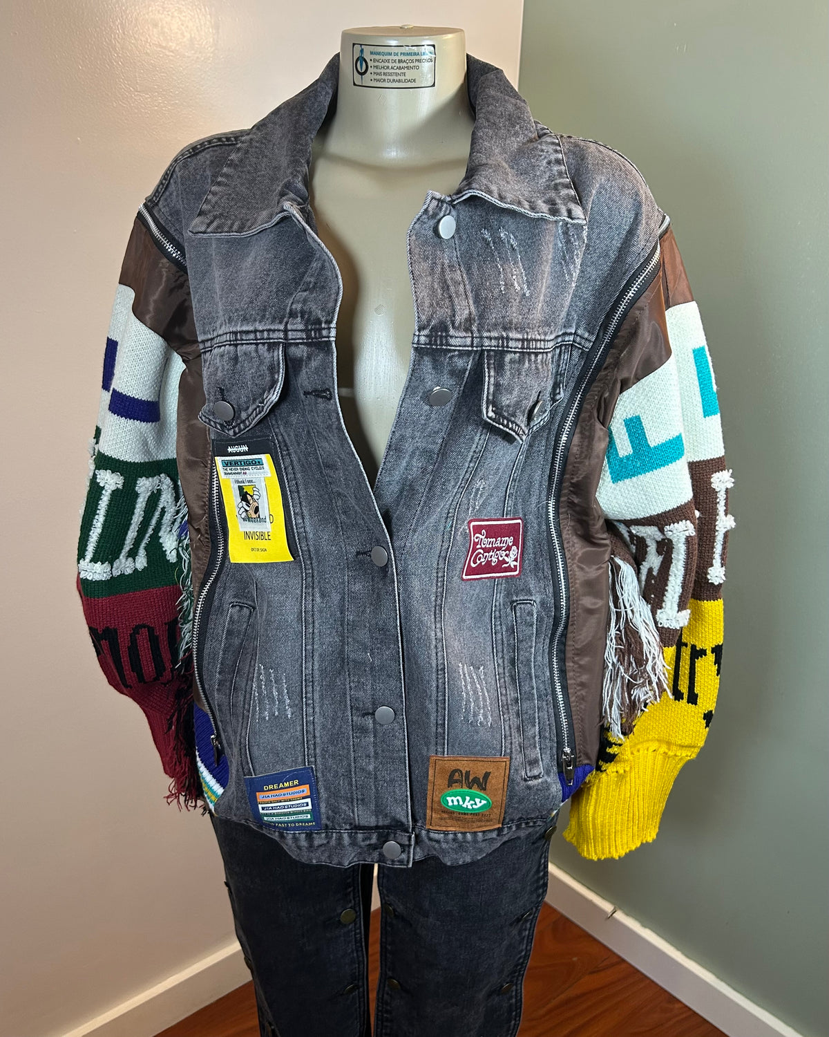 Patchwork Denim Jacket