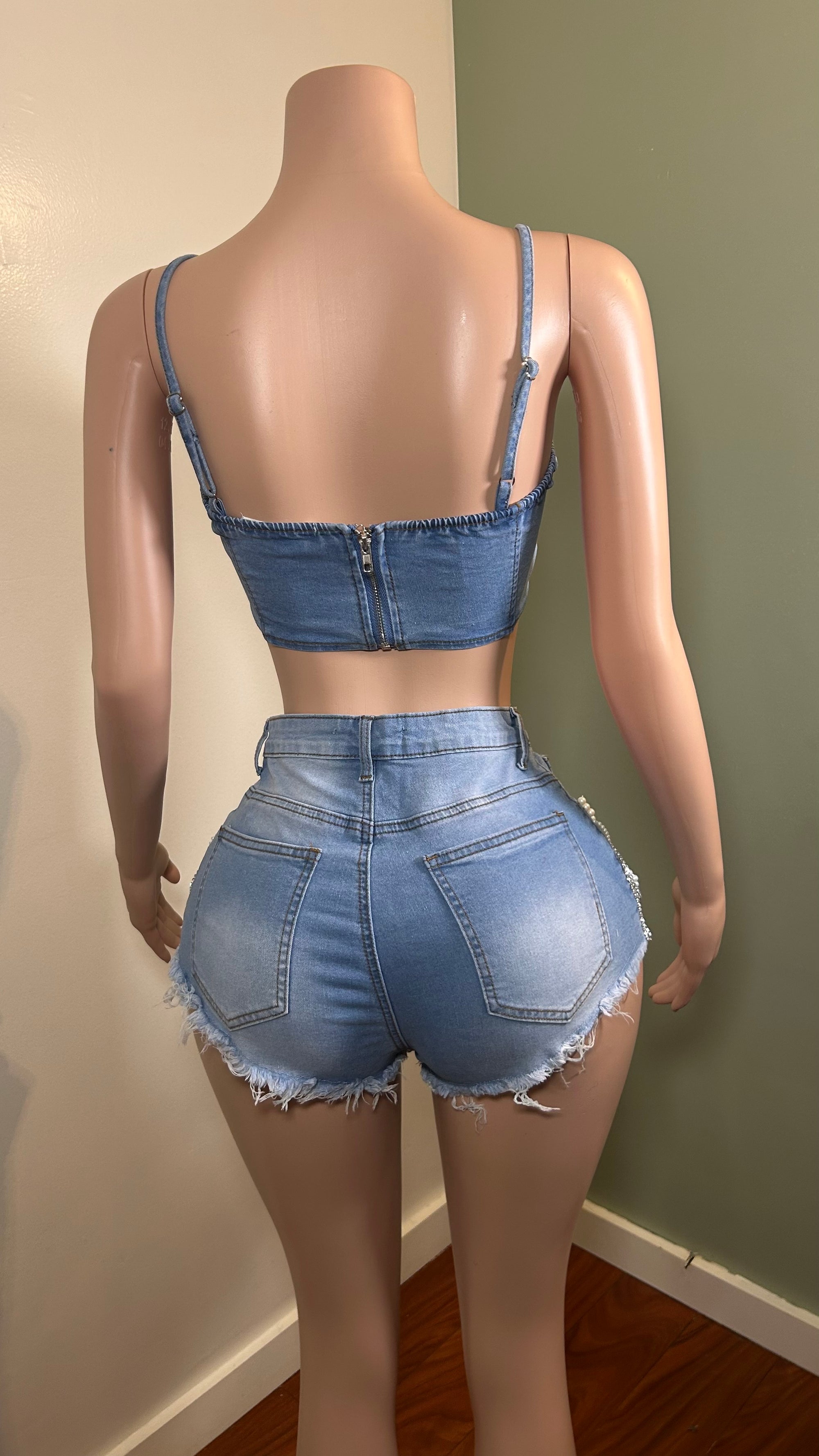 Krave Pearl Short Set