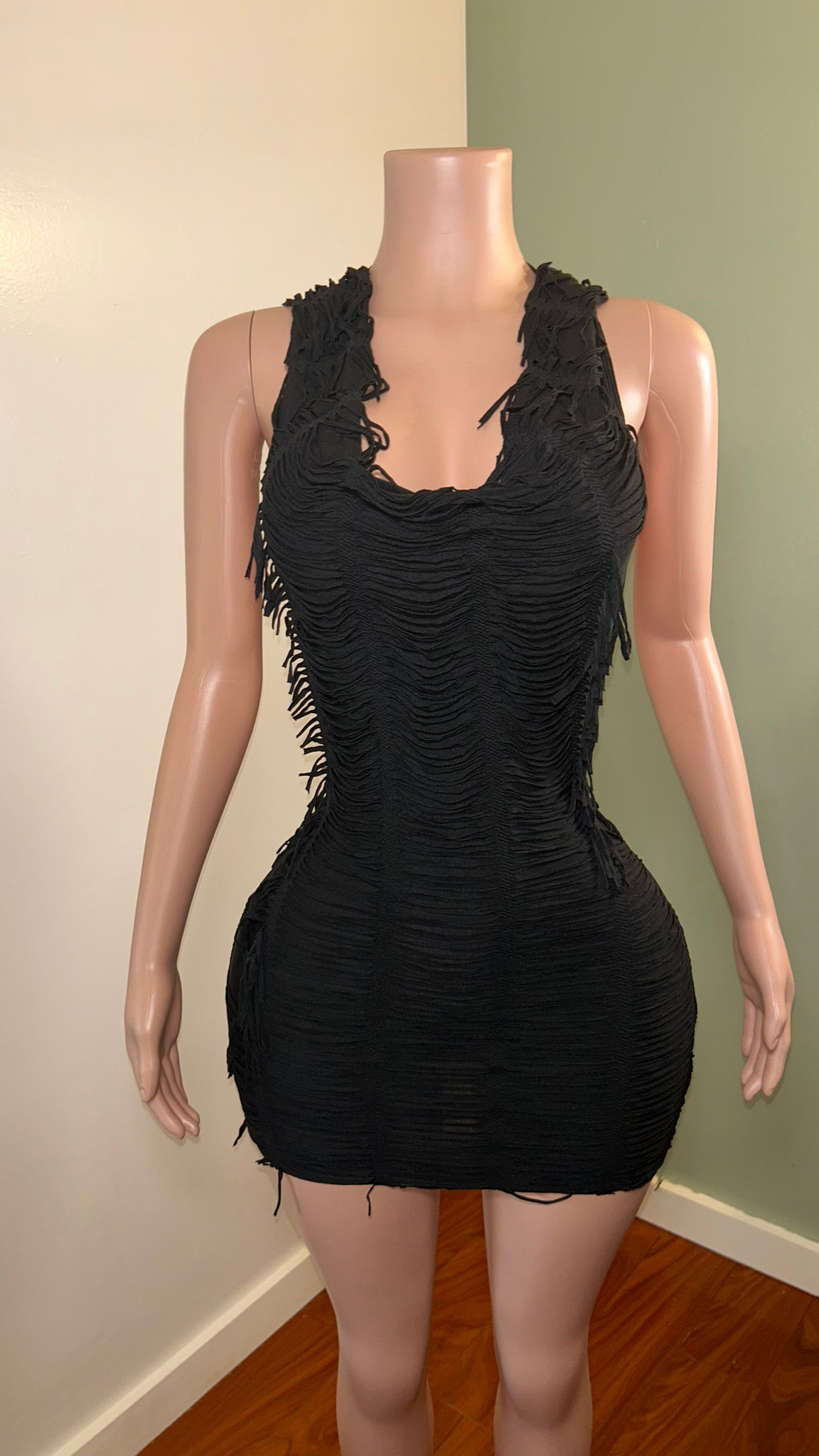 Hoodie Backless Dress