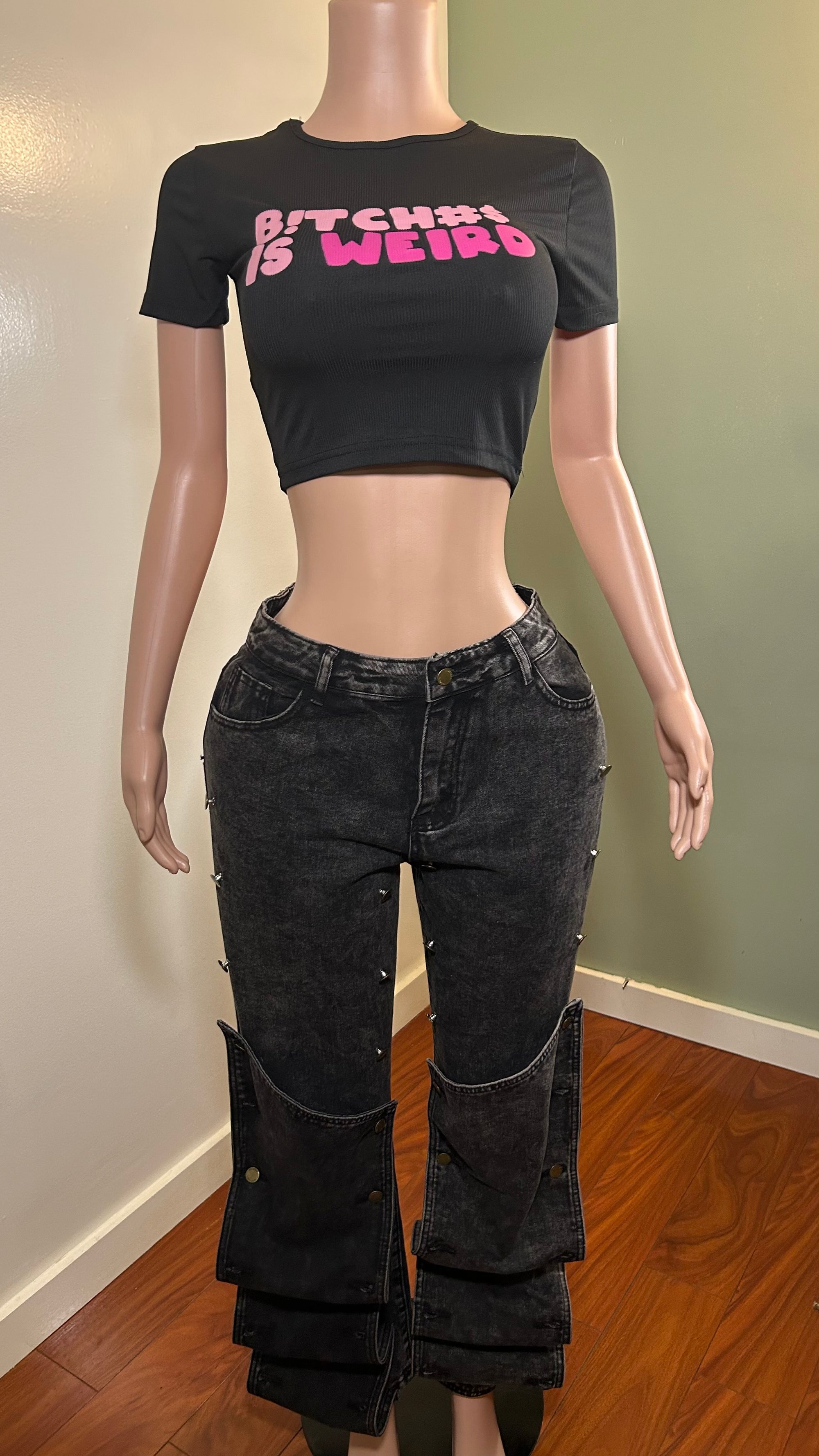 Studded Jeans
