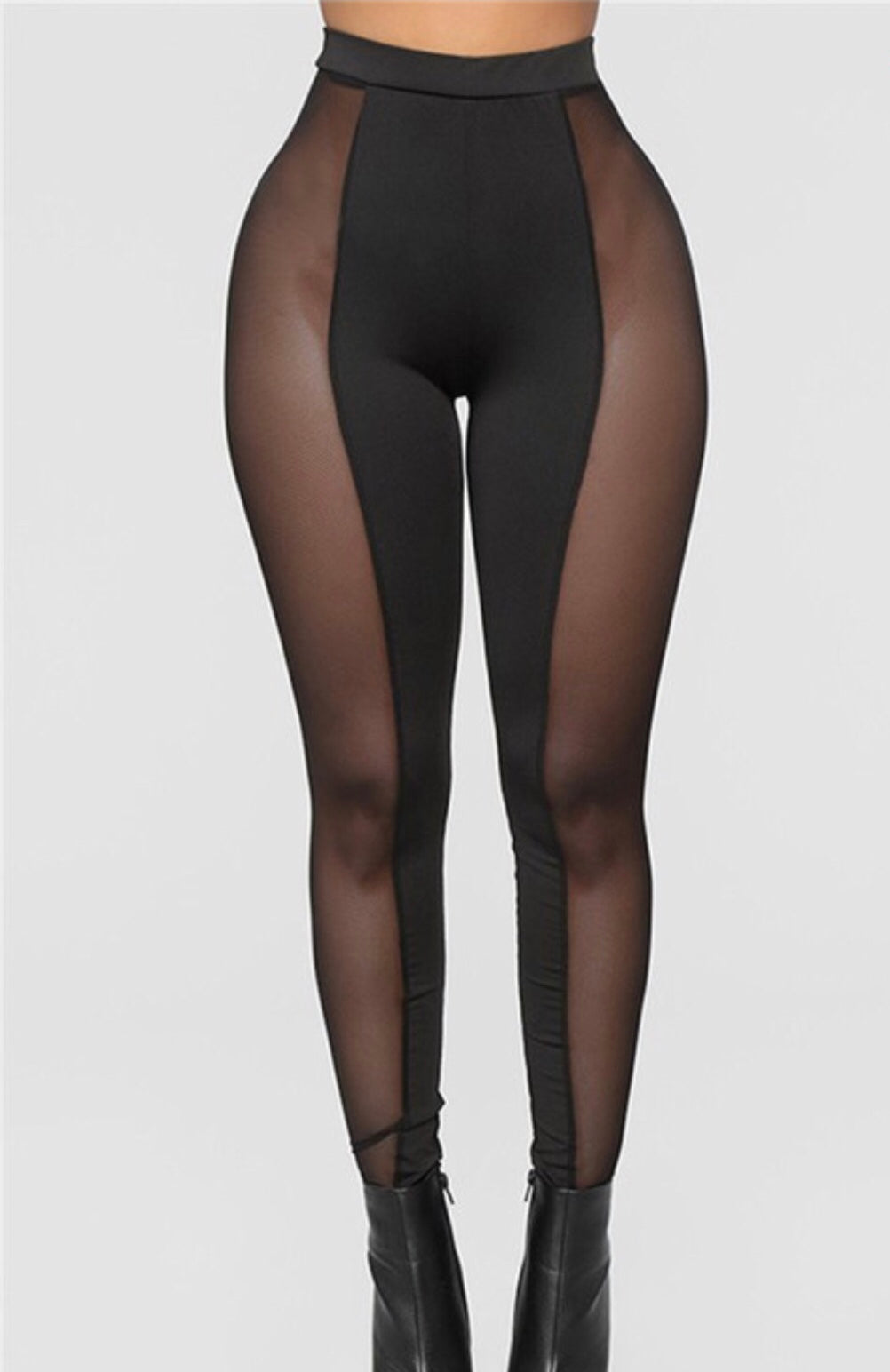 Stretch Mesh Leggings