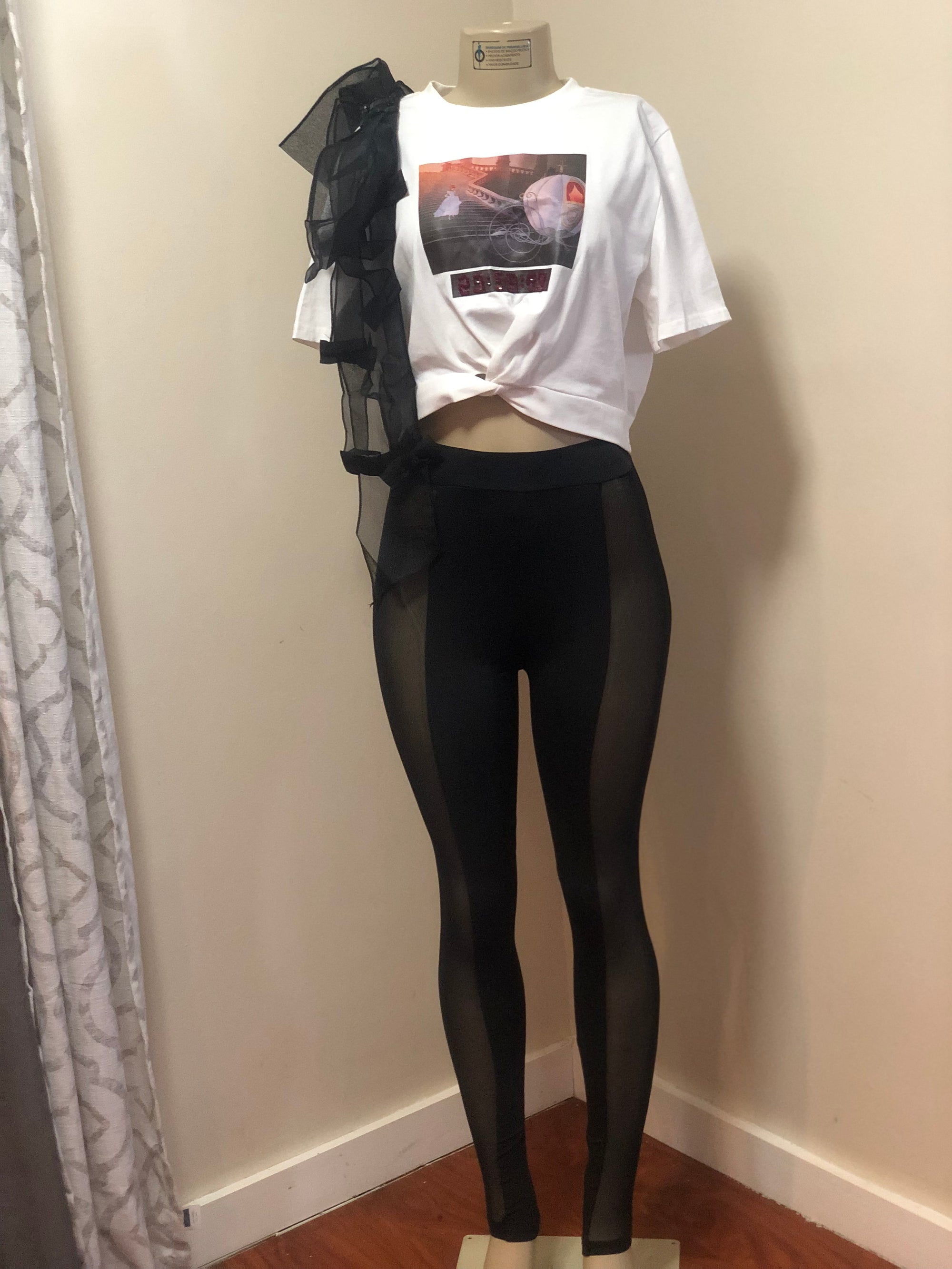 Stretch Mesh Leggings