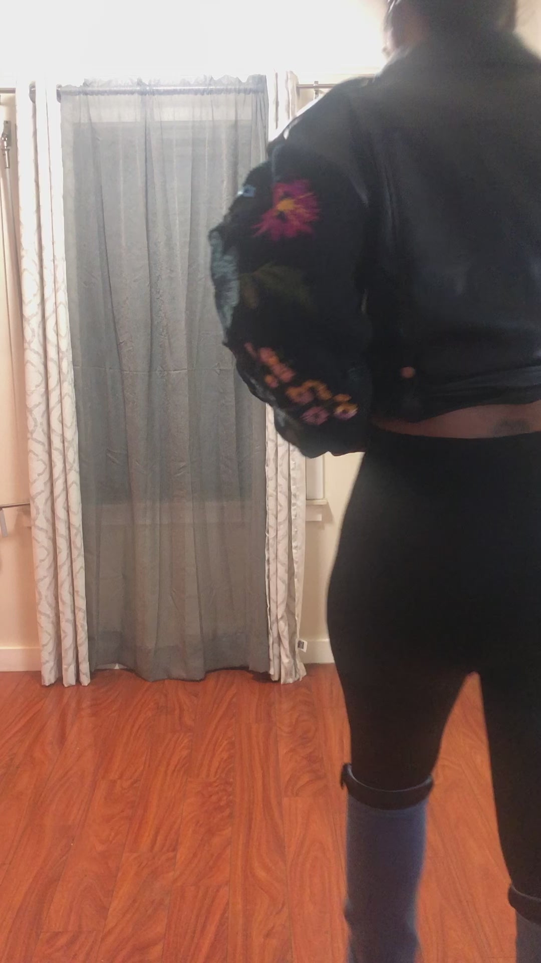 Floral Sleeve Jacket