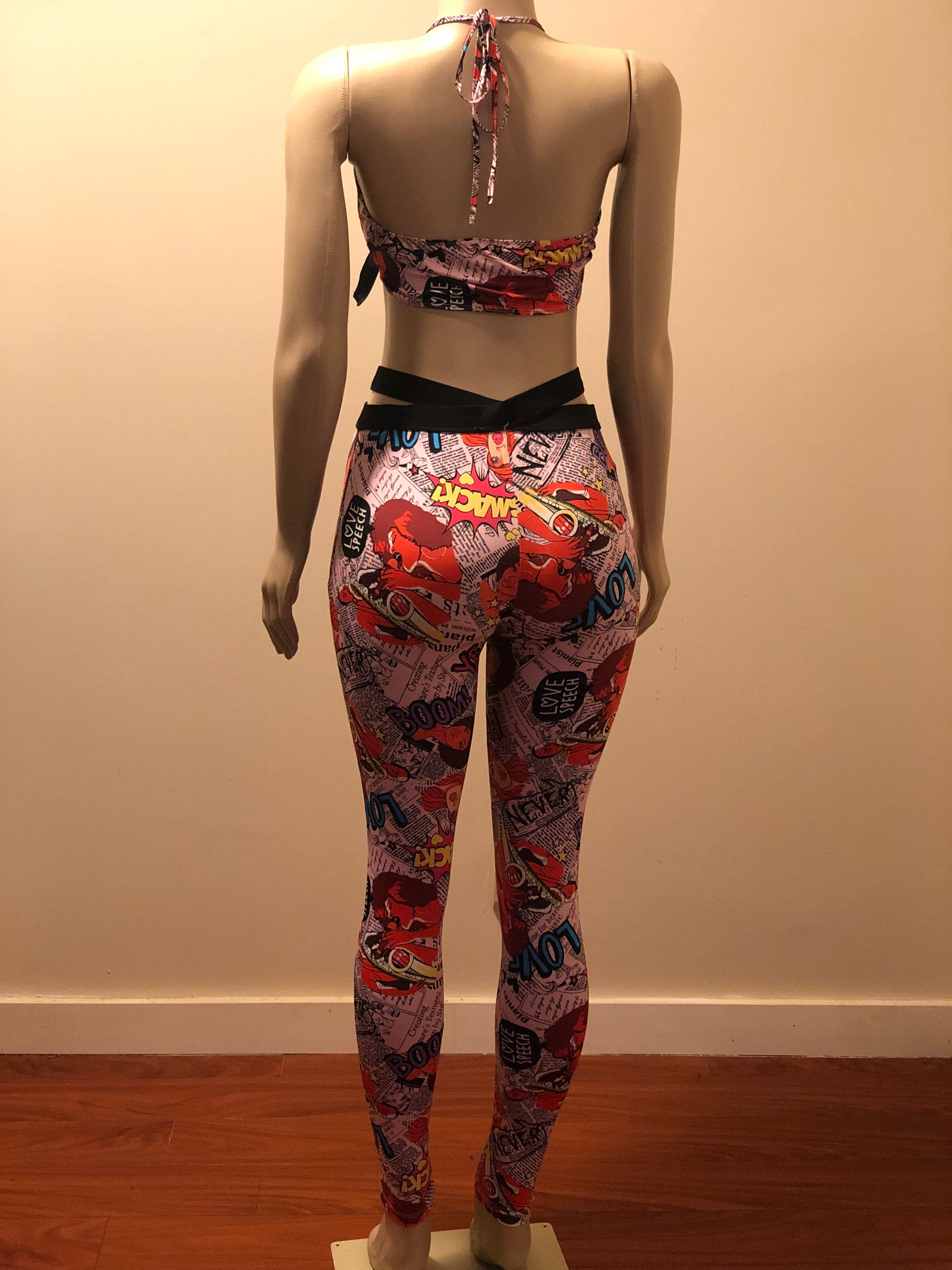 Love Speech Legging Set