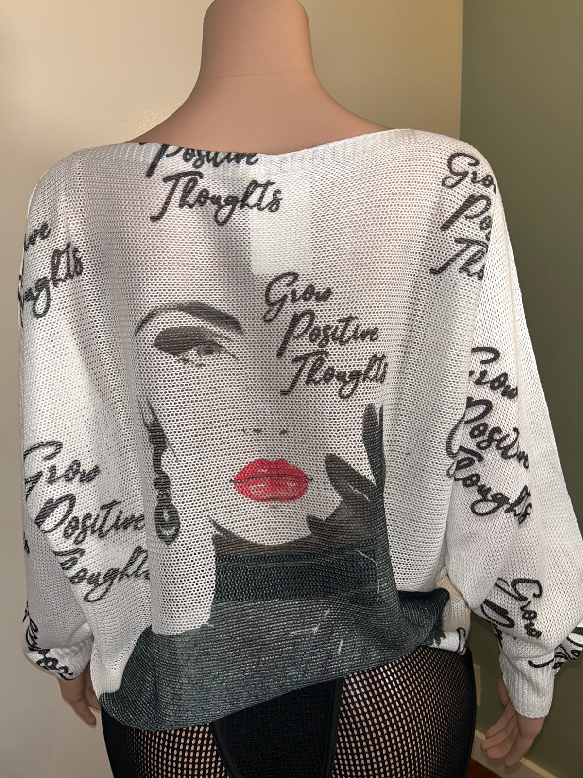 Grow Positive Thoughts Sweater