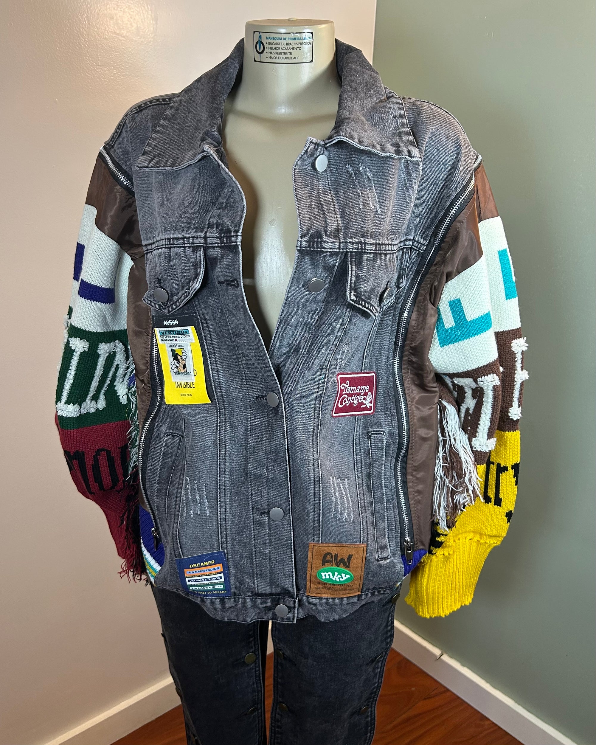 Patchwork Denim Jacket