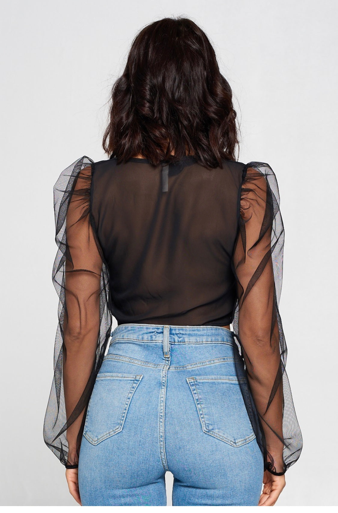 Sheer Crop Top