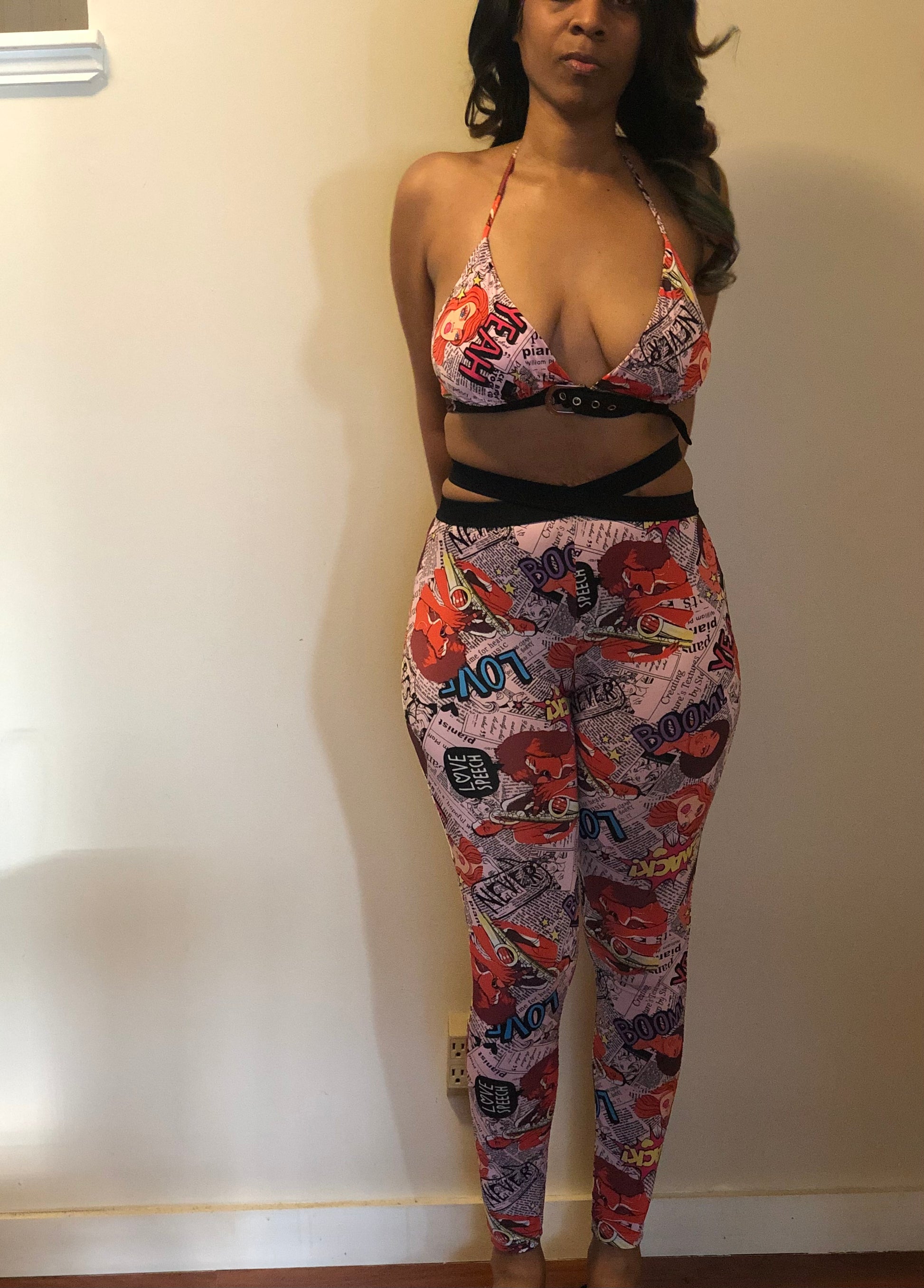 Love Speech Legging Set